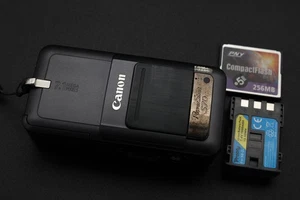 Canon Powershot S70 7.1MP Compact Digital Camera Black Tested - Picture 1 of 5