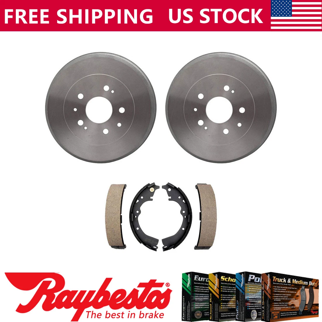 Rear Drum Brake Hardware Kit For 89-92 Daihatsu Charade 1.3L 4 Cyl SD13Q2