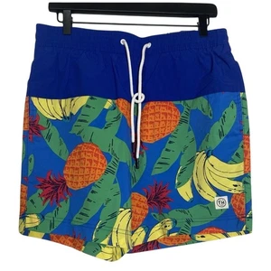 Neu mit Etikett Tommy Hilfiger Badehose Herren Größe M Ananas Banane Boardshorts - Bild 1 von 8