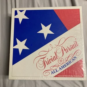 SEALED Trivial Pursuit All American Edition General Knowledge Game 1993 Vintage - Picture 1 of 4