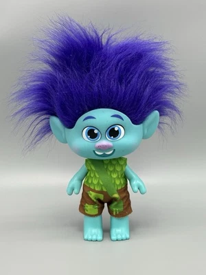 Trolls WORLD TOUR Branch Doll Figure 8 Inch DREAMWORKS Hasbro 2019 READ DETAILS - Image 1 of 4