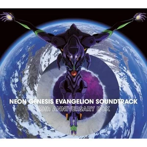 New NEON GENESIS EVANGELION SOUNDTRACK 25th ANNIVERSARY BOX 5 CD Booklet Jap - Picture 1 of 2