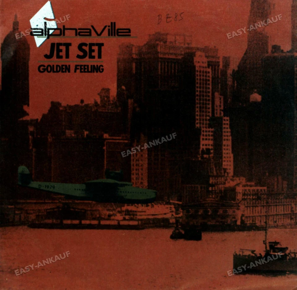 Alphaville - Jet Set / Golden Feeling 7in (VG+/VG+) ' - Image 1 of 1