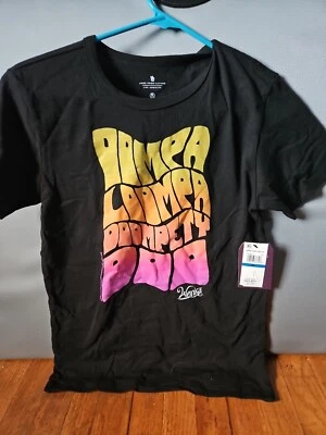 Camiseta infantil Oompa Loompa junk food extra grande (12/14) - Imagem 1 de 4