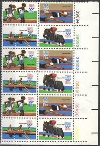 US Scott #1794a, "Olympic Games" Plate block of 12, MNH - Picture 1 of 1
