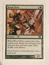 Wood Elves SP 8th Eight Edition MTG