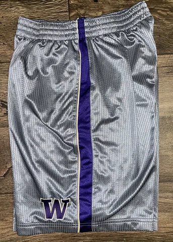 NIKE Washington Huskies Alternate Shorts Sz LARGE 🟣🟡 Cover