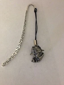 Sherlock Holmes R67 Pattern Bookmark 3D English pewter charm - Picture 1 of 1
