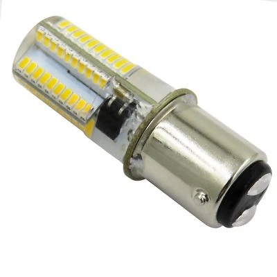 BA15D LED Bulb 80-3014 SMD 110V White Fit Kenmore/Singer 221/222K/301A/401A/500 - Image 1 of 4