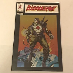 Bloodshot 1 Valiant Comics 1993 en muy buen estado/en muy buen estado + 8,0 - 8,5 cubierta de Barry Windsor Smith - Imagen 1 de 12