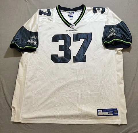 Seattle Seahawks Alexander Jersey Adult 58 White Short Sleeve Pullover Mens Cover