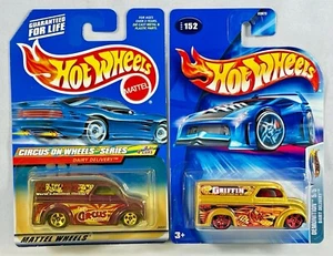 Hot Wheels Dairy Delivery - Circus on Wheels 2000 y Griffin 2004 - Lote de 2  - Imagen 1 de 7