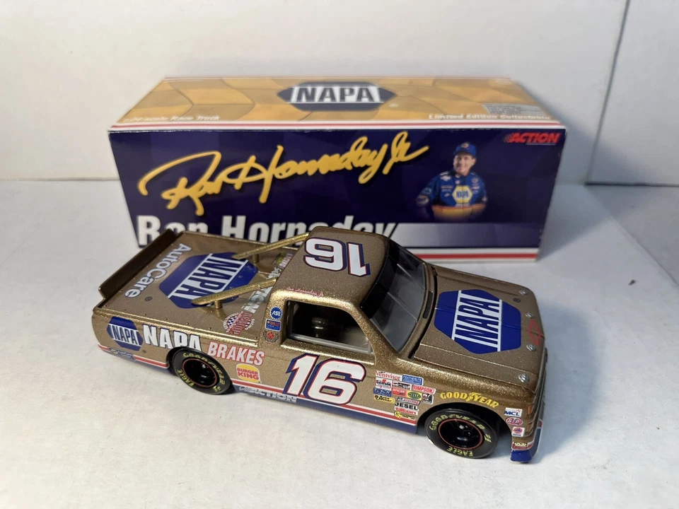 Action Ron Hornaday NASCAR #16 Napa Gold 97 Chevy Race Truck 1/24 Die Cast