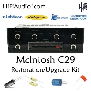 McIntosh C29 FULL restoration recap repair upgrade rebuild kit capacitor - Picture 1 of 6