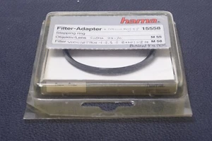✅ HAMA 55-58MM STEP UP RING SCREW FILTER ADAPTER 20-2 - Picture 1 of 1