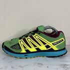 Salomon X-Scream City Trail Women's Size 9.5 Green Athletic Running Shoes 361919