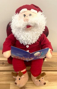 Vintage TL TOYS STORY TELLING SANTA Claus Recites Twas Night Before Christmas VIDEO - Bild 1 von 12