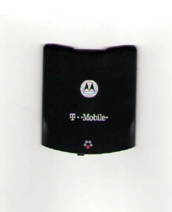 NUEVA TAPA TRASERA PUERTA BATERÍA MOTOROLA RAZR V3 NEGRA T-MOBILE  Foto 1 de 1
