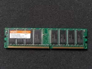 Hynix 512MB , DDR ,184 PIN , PC-2700 ( P/N: HYMD264646B8J-J AA ) - Picture 1 of 3
