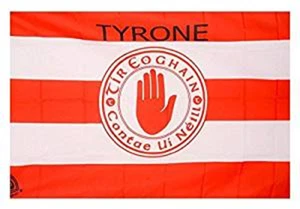 Tyrone Official GAA Crest County Flag 152cm x 91cm (5foot x3 foot) - Picture 1 of 1