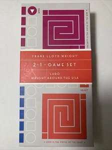 Frank Lloyd Wright 2-in-1 Spielset von Galison 9780735366022 | Brandneu - Bild 1 von 3