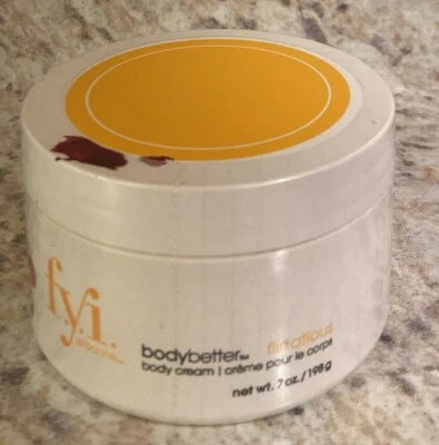 全新未拆封 Arbonne FYI BodyBetter 调情香味身体霜 7 盎司。 罕见HTF — 第 1/4 张图片