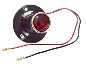 Lucas Type 53056 MT211 Pre War Motorcycle Rear Red Stop Tail Light, 53090, 53140 - Picture 1 of 3