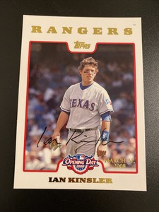 2008 (RANGERS) Topps Opening Day Gold #138 Ian Kinsler /2199