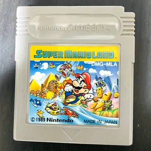 Super Mario Land Nintendo Game Boy 1989 DMG-MLA Japanese Ver. Action Retro Games - Picture 1 of 24