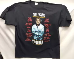 Ron White Behavioral Problems Konzert T-Shirt Herren Größe 2XL schwarz Amboss - Bild 1 von 3