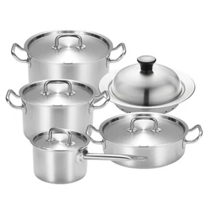 CookEver Induction Pro Premium 5-Ply Pot Set of 5P - Picture 1 of 9