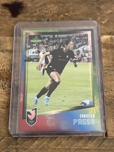 2023 Parkside NWSL Collection Vol. 1 Christen Press Shimmer Foil /100 #90