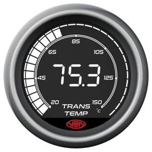 SAAS LCD Digital Transmission Trans Temp Gauge 20°-160° 52mm 10 Colours - Picture 1 of 6