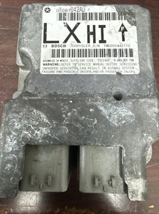 CHRYSLER 300 SRS CONTROL MODULE PN: 05081042AD (P) - Picture 1 of 4