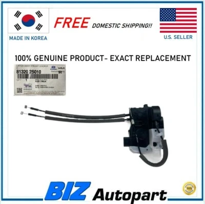 GENUINE FRONT-RIGHT Door Lock Actuator for 2010-2017 Hyundai Tucson 81320-2S010 - Image 1 of 4