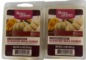 2 pk Better Homes and Garden A Thankful Harvest Scented Wax Cubes Melts 2.5oz. - Picture 1 of 3