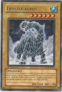 YU GI OH FROSTOSAURUS • STON • RAR - Bild 1 von 1