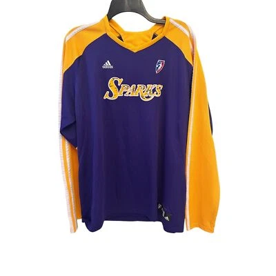 Adidas Vintage LA LOS ANGELES SPARKS CAMISETA DE TIRO WNBA Jersey Mujer XL Foto 1 de 4