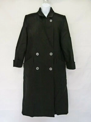 Donny Brook Women’s Double Breasted Coat Button Front Wool Black Size 8P - Image 1 of 4