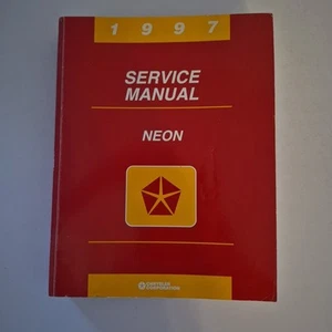 1997 Plymouth Dodge Neon Shop Manual Original OEM Repair Service Book - Picture 1 of 4