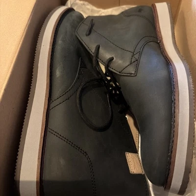 Мужские кожаные черные сапоги Lactose Millard Chukka размер 9,5 - Изображение 1 из 4