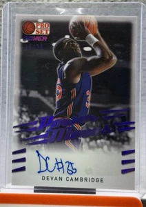 K95,172 - 2021-22 Leaf Pro Set Power Moves Purple #PMDC2 Devan Cambridge #/20 - Picture 1 of 3