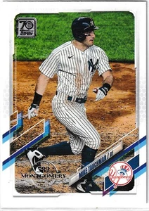 2021 Topps 582 Montgomery Club Parallel Baseball New York Yankees Team Set - Picture 1 of 1