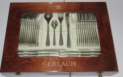 Gerlach Antica 65-Piece Service for 12 - 18/10 Stainless Steel Flatware - Poland - Image 1 of 4