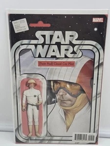 Star Wars #44 Twin Pod Cloud Car Pilot Action Figure Variant Marvel Comic NM JTC - Picture 1 of 1