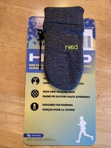 Head Kids unisex XS Touchscreen Mittens Gray 1601708 Sensatec Compatible NWT - Picture 1 of 12