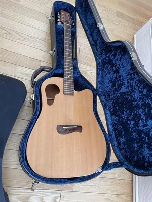 Guitarra Acústica Tacoma DM8C Natural S/N E2425D10 con Estuche Rígido Original Foto 1 de 4