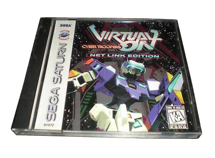 Virtual On: Cyber Troopers Netlink Edition (Sega Saturn, 1997)