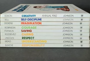 Vintage Menge 9 ERSTAUSGABE ValueTale Bücher Wertbücher Spencer & Ann Johnson - Bild 1 von 12