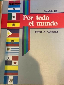 Abeka Spanish 1 B, Por Todo el Mundo, Student Workbook, NEW - Picture 1 of 1